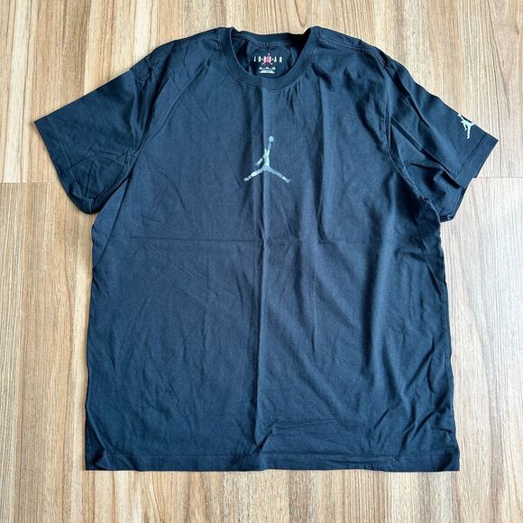 Nike Air Jordan 1 Anti Gravity Machines Graphic T-Shirt Men's XXL Black Sneakers - Picture 2 of 8